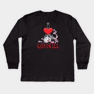 I Heart Roadkill Kids Long Sleeve T-Shirt